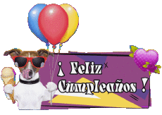 Messages Espagnol Feliz Cumpleaños Animales 006 