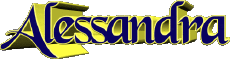 Nombre FEMENINO - Italia A Alessandra 