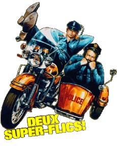 Multimedia Películas Internacional Dos Superpolicias Logotipo Francés 