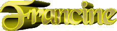 Nome FEMMINILE - Francia F Francine 