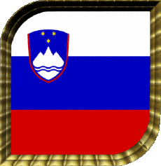 Flags Europe Slovenia Square 