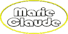 Prénoms FEMININ - France M Composé Marie Claude 