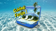 Nachrichten Deutsche Schöne Ferien Animierter Hintergrund 002 
