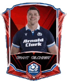 Sports Rugby - Joueurs Ecosse Equipe 2025 Grant Gilchrist 