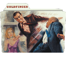 Multi Media Movies International James Bond 007 Goldfinger Icons 