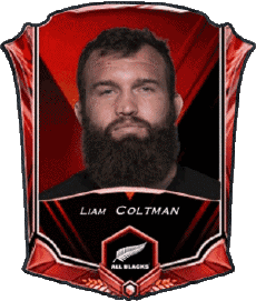Deportes Rugby - Jugadores Nueva Zelanda Liam Coltman 