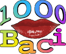 Messages Italien Baci 1000 