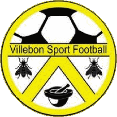 Sports FootBall Club France Logo Ile-de-France 91 - Essonne Villebon SF 