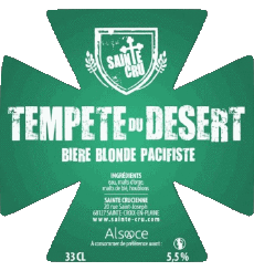 Tempete du desert-Drinks Beers France mainland Sainte Cru 