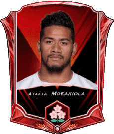Sport Rugby - Spieler Japan Ataata Moeakiola 