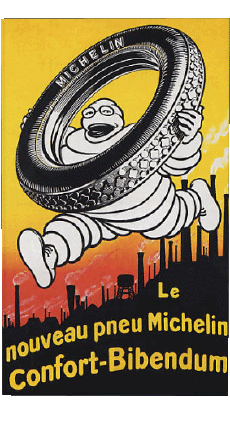 Humor -  Fun Retro posters - Brands Michelin 