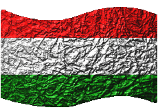 Flags Europe Hungary Rectangle 
