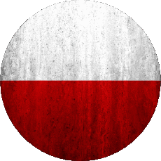 Bandiere Europa Polonia Tondo 