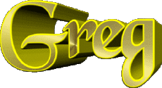 First Names MASCULINE -  UK - USA - IRL - AUS - NZ G Greg 