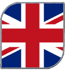 Bandiere Europa UK Quadrato 