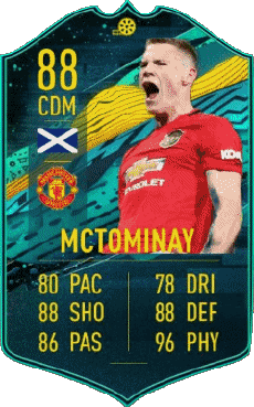 Multi Media Video Games F I F A - Card Players Scotland Scott McTominay 