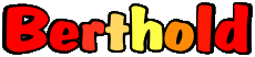 Vorname MANN - Frankreich B Berthold 