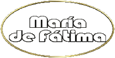Nome FEMMINILE - Spagna M Composto María de Fátima 