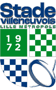Sport Rugby Club Frankreich Logo Dept 59 Stade Villeneuvois Lille Métropole 
