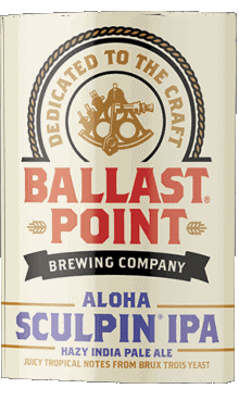 Aloa Sculpin ipa-Boissons Bières USA Ballast Point 