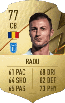 Multi Média Jeux Vidéo F I F A - Joueurs Cartes Roumanie Stefan Radu 