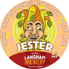Jester-Getränke Bier UK Langham Brewery 