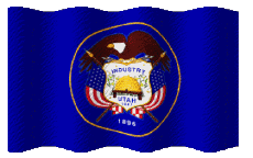 Bandiere America U.S.A - Stati Utah Sventola 