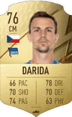 Multimedia Vídeo Juegos F I F A - Jugadores  cartas Republica checa Vladimír Darida 