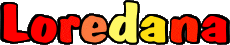 Prénoms FEMININ - Italie L Loredana 