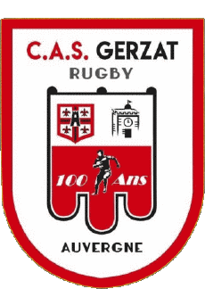 Sport Rugby Club Frankreich Logo Dept 63 Gerzat CASG 