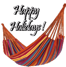 Messages Anglais Happy Holidays Fond Transparent 32 