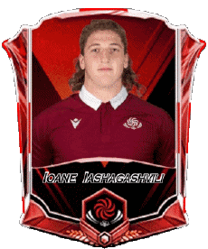 Sportivo Rugby - Giocatori Georgia Squadra 2025 Ioane Iashagashvili 