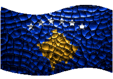 Fahnen Europa Kosovo Rechteck 