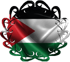 Bandiere Asia Giordania Forma 01 