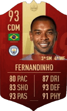 Multimedia Videogiochi F I F A - Giocatori carte Brasile Fernando Luiz Rosa - Fernandinho 