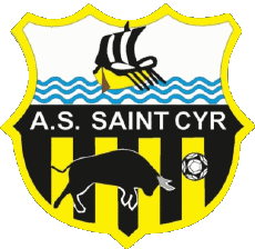 Sports FootBall Club France Logo Provence-Alpes-Côte d'Azur 83 - Var AS St Cyr sur Mer 