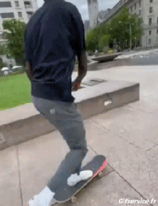 Humor -  Fun Sport Skateboard Free Style Fail 01 