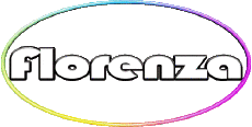 First Names FEMININE - Italy F Florenza 