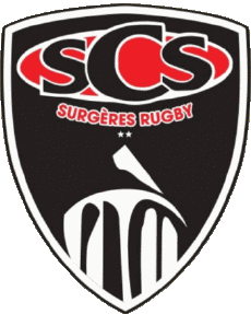Sports Rugby Club France Logo Dept 17 SCS Sporting Club surgerien 