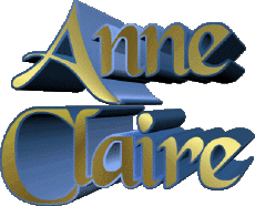 Nombre FEMENINO - Francia A Compuesto Anne Claire 