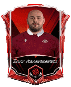 Sports Rugby - Players Georgia Team 2025 Davit Abdushelishvili 