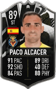 Multimedia Videogiochi F I F A - Giocatori carte Spagna Paco Alcacer 