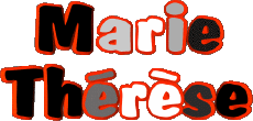 First Names FEMININE - France M Composed Marie Thérèse 