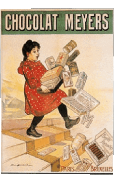 Humor -  Fun Retro Poster - Marken Chocolat Divers 