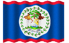 Banderas América Belice Ondulación 