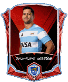 Sports Rugby - Players Argentina Team 2025 MORONI Matías 