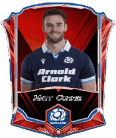 Sports Rugby - Players Scotland Team 2025 Matt Currie 