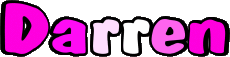 Vorname MANN - UK - USA - IRL - AUS - NZ D Darren 