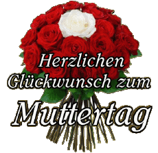 Mensajes Alemán Herzlichen Glückwunsch zum Muttertag 04 