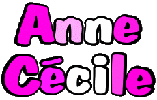 Nombre FEMENINO - Francia A Compuesto Anne Cécile 